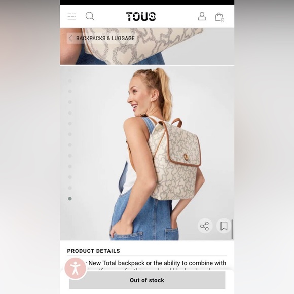 Tous Backpack - Picture 4 of 8